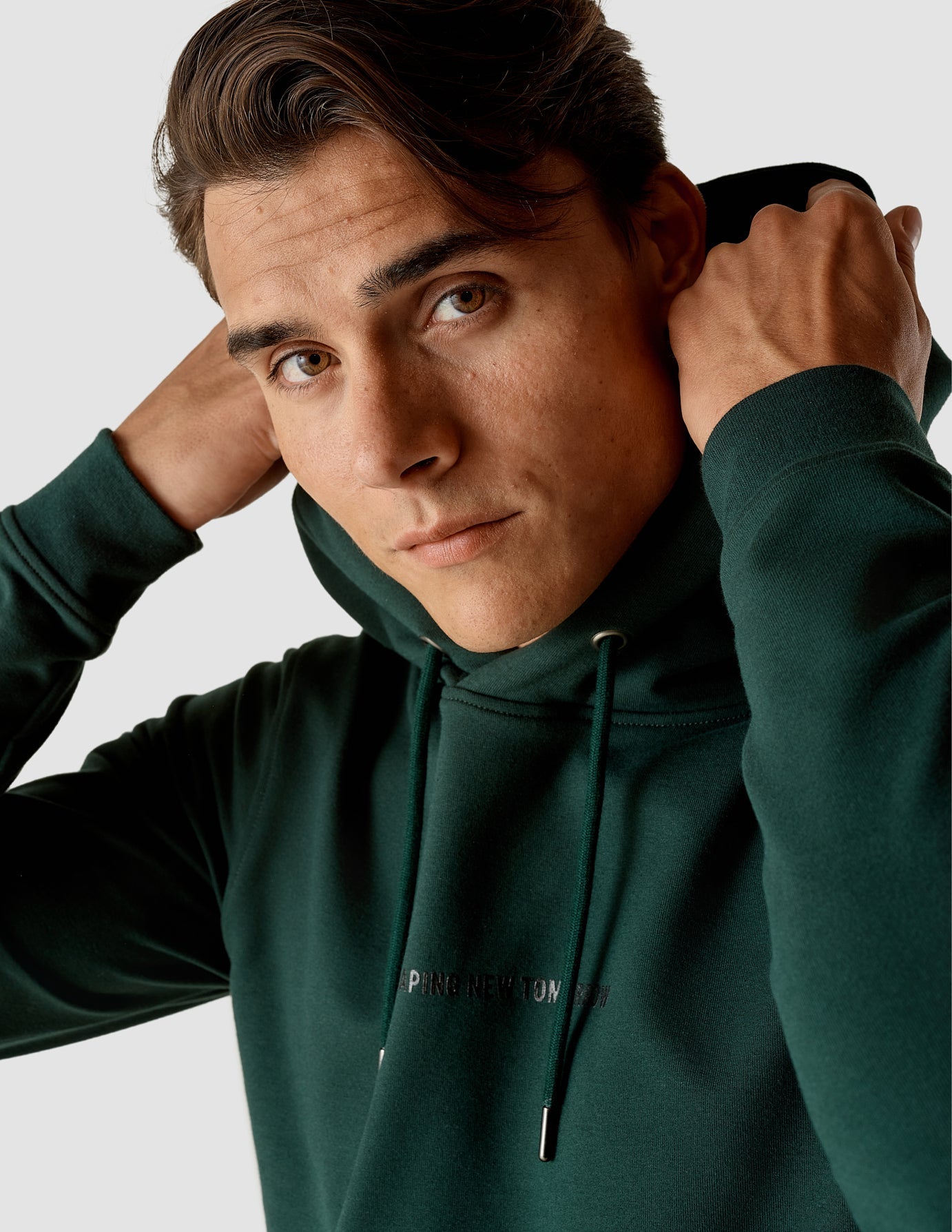 Hoodie Forest Green
